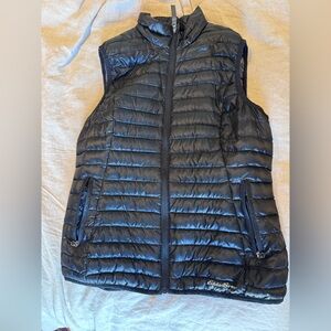 Eddie Bauer Women's Dark Puffer Vest